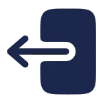 Logout 2 SVG Icon